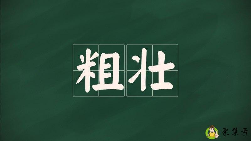 详细阅读:粗壮的反义词 粗壮的反义词