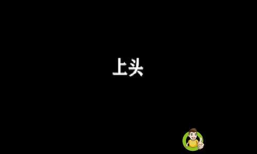 上头是喜欢的意思吗