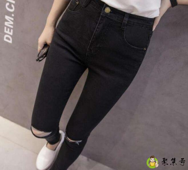 黑裤子发白怎么翻新