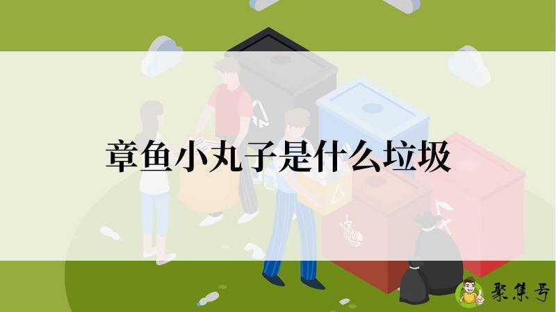 详细阅读:章鱼小丸子是什么垃圾 章鱼小丸子是什么垃圾