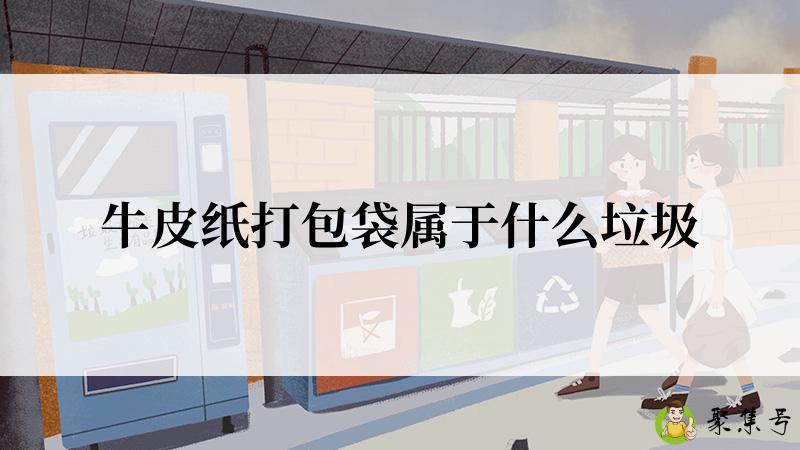 牛皮纸打包袋属于什么垃圾