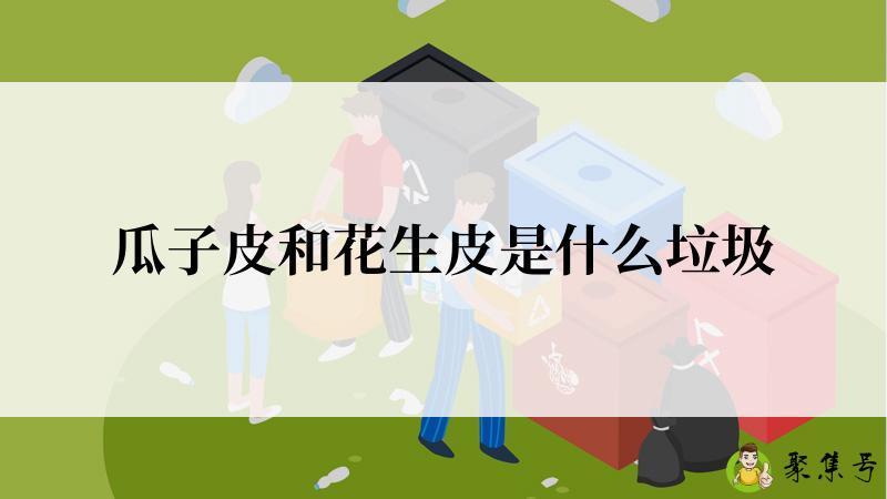 瓜子皮和花生皮是什么垃圾